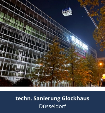 techn. Sanierung Glockhaus Düsseldorf