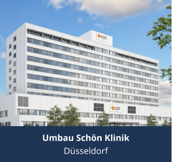Umbau Schön Klinik Düsseldorf