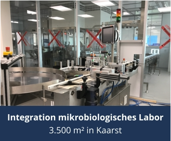 Integration mikrobiologisches Labor 3.500 m² in Kaarst