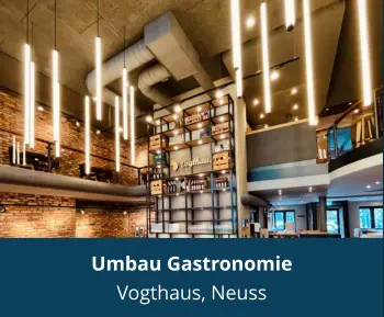 Umbau Gastronomie Vogthaus, Neuss
